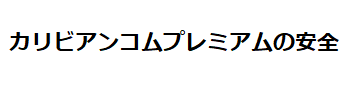 カリビアンコムプレミアムの安全性