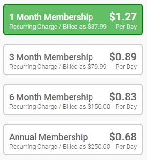 TGirl Japan Hardcore（シーメールジャパンハードコア）の料金プラン